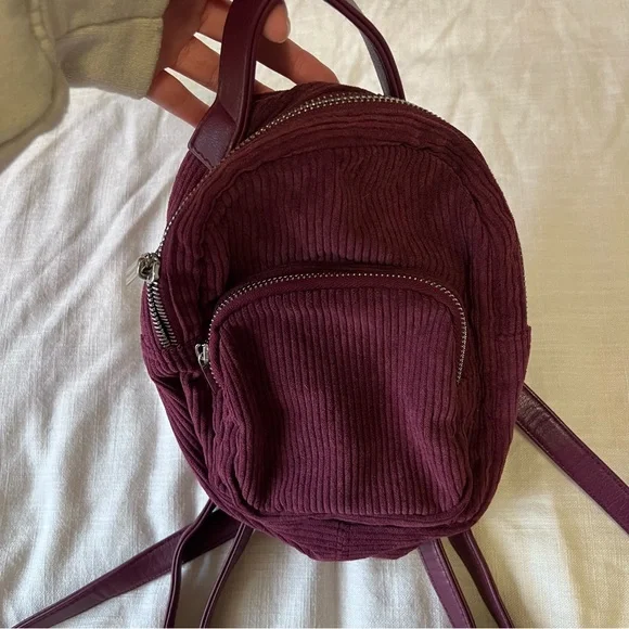 Wild Fable Mini Velvet Backpack - Picture 2 of 4